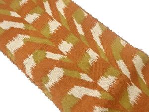 抽象模様織出し夏用名古屋帯